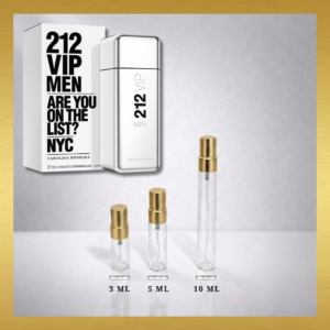 212 VIP MEN - Masculino - Perfume de bolso - Decant