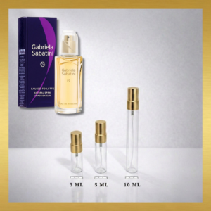 GABRIELA SABATINI - FEM EDT - EAU  de toilette - Feminino - Perfume de Bolso - Decant